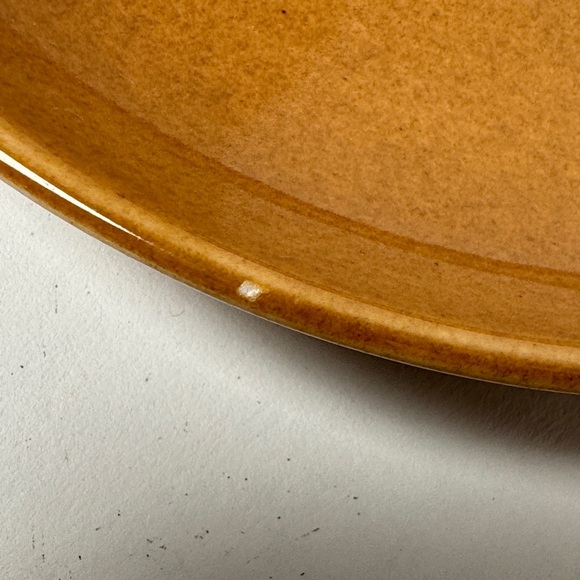 RUSSEL WRIGHT Iroquois‎ Apricot Brown Ceramic 2 Dessert Plates - Picture 9 of 11
